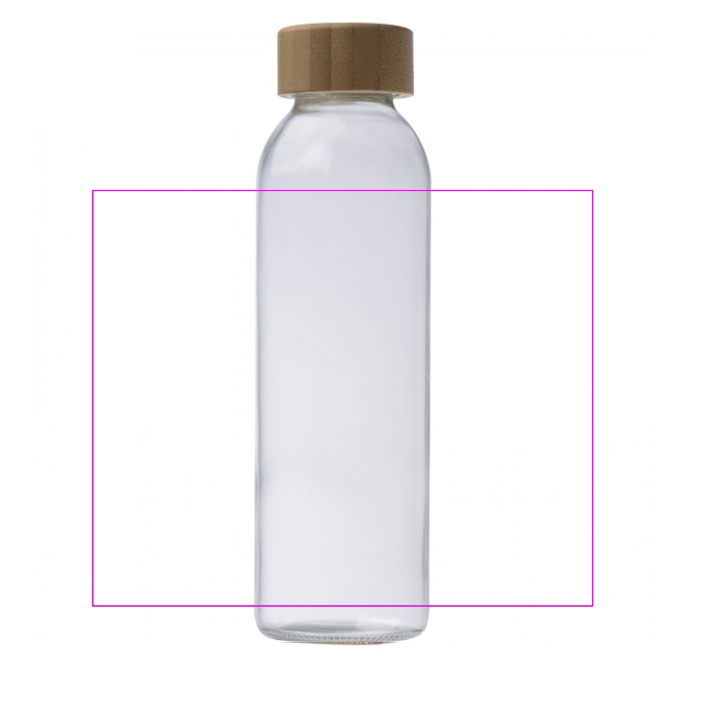 Glass bottle with sleeve 500 ml CARLOTTA