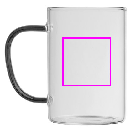 Glass mug 250 ml EDDA