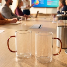 Glass mug 250 ml EDDA