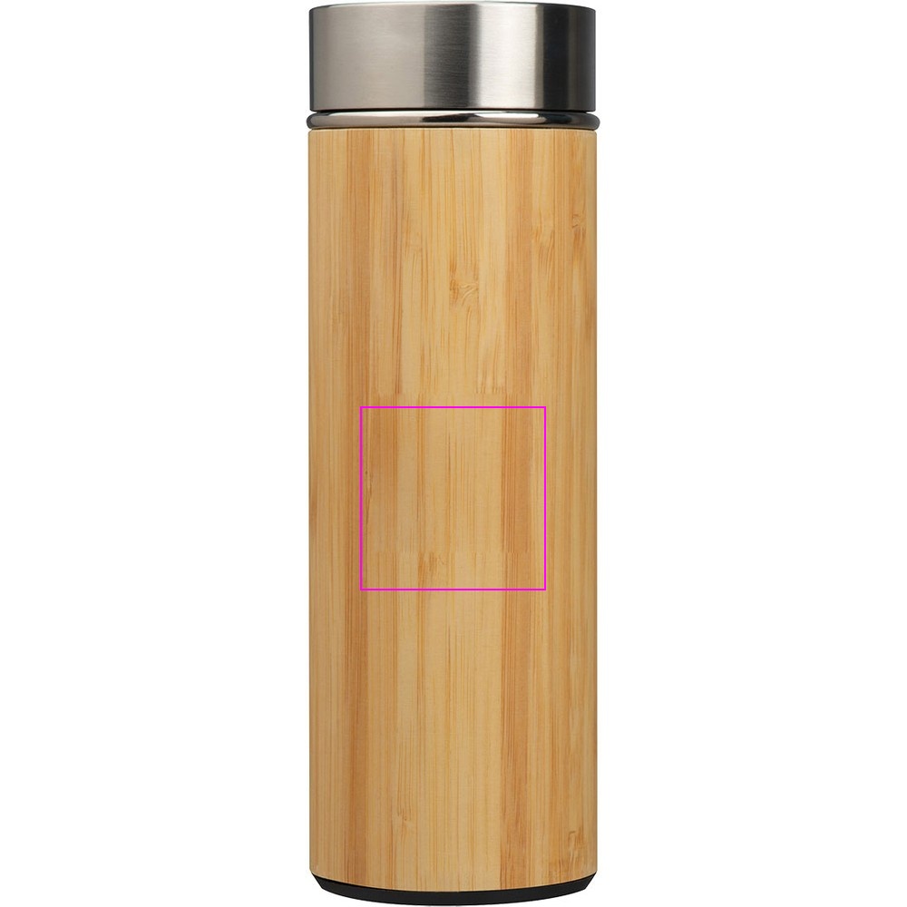 Set 350 ml bottle, glasses, 8000 mAh power bank EMILIA