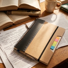 Notebook A5 dotted with sticky markers CATHARINA