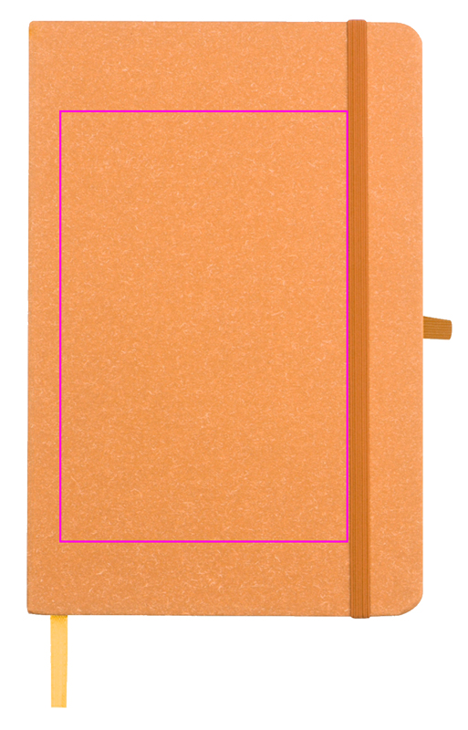 A5 dotted notebook made of recycled paper AGNESE