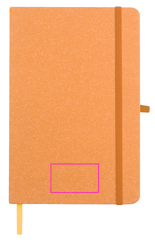 A5 dotted notebook made of recycled paper AGNESE
