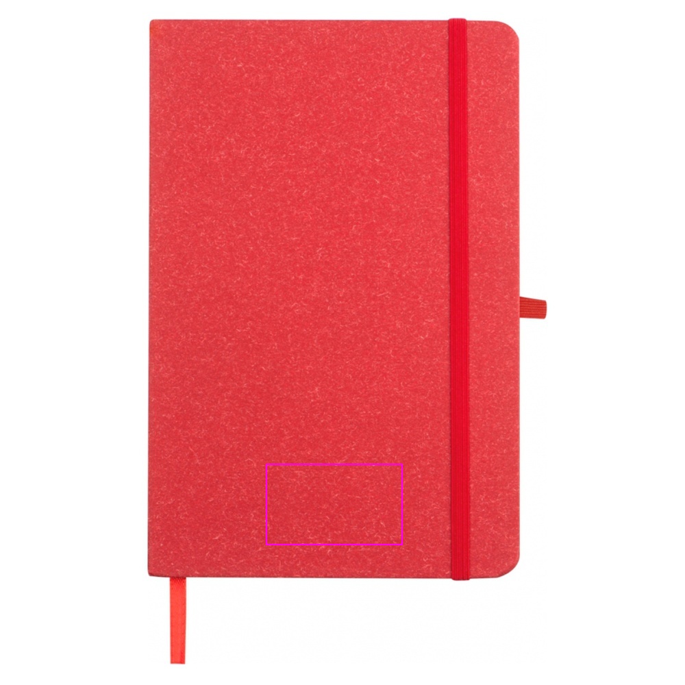 A5 dotted notebook made of recycled paper AGNESE