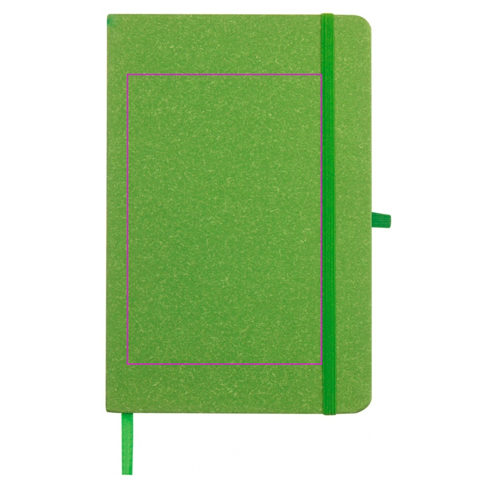 A5 dotted notebook made of recycled paper AGNESE