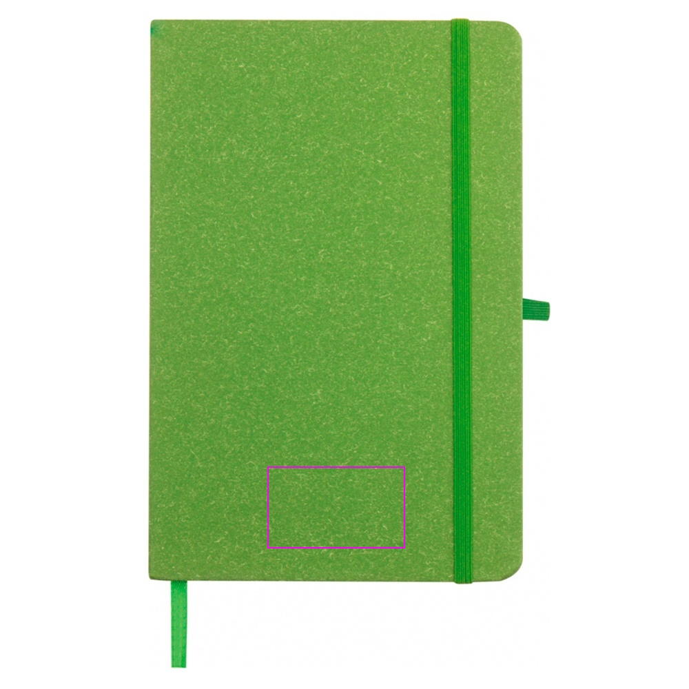 A5 dotted notebook made of recycled paper AGNESE
