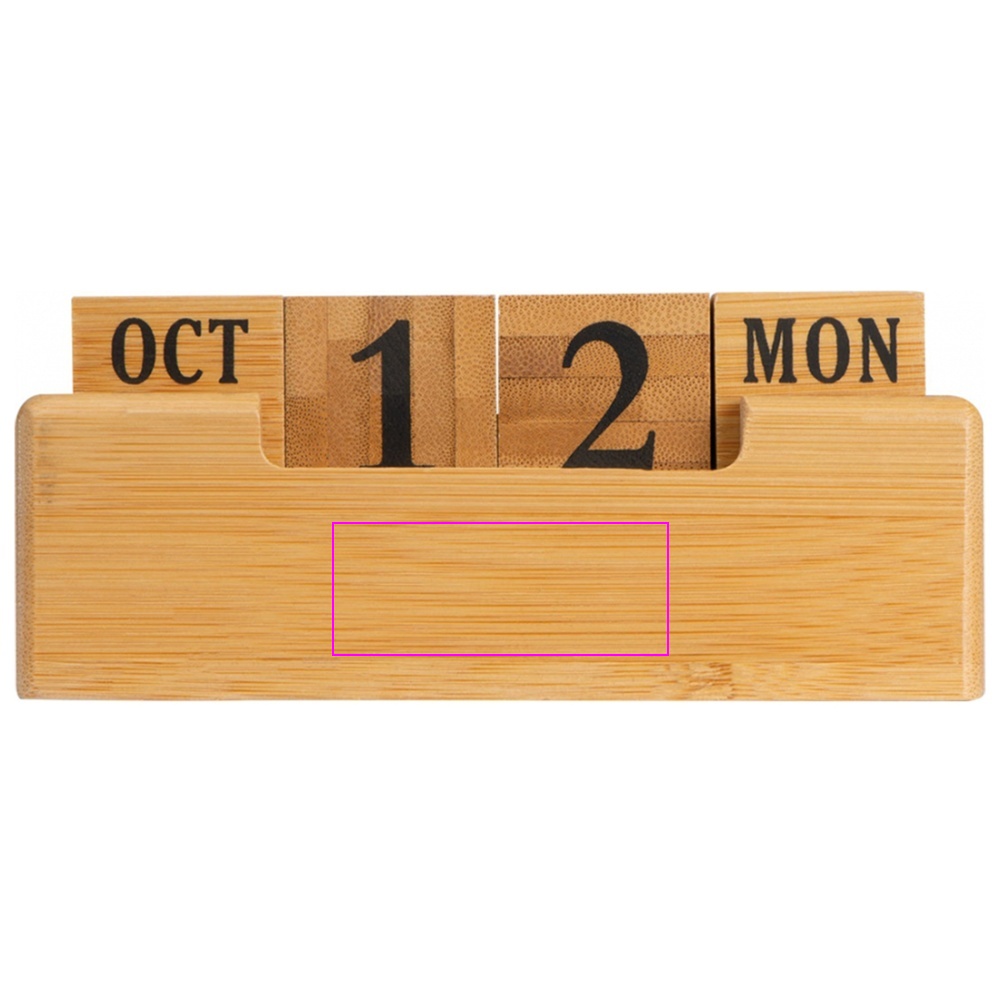 Bamboo perpetual calendar ANNABELLE