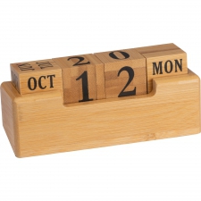 Bamboo perpetual calendar ANNABELLE
