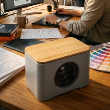 Bluetooth speaker with wireless charger PILAR