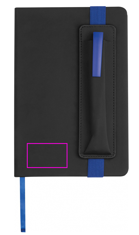 Notebook A5 lined with pen CARSON