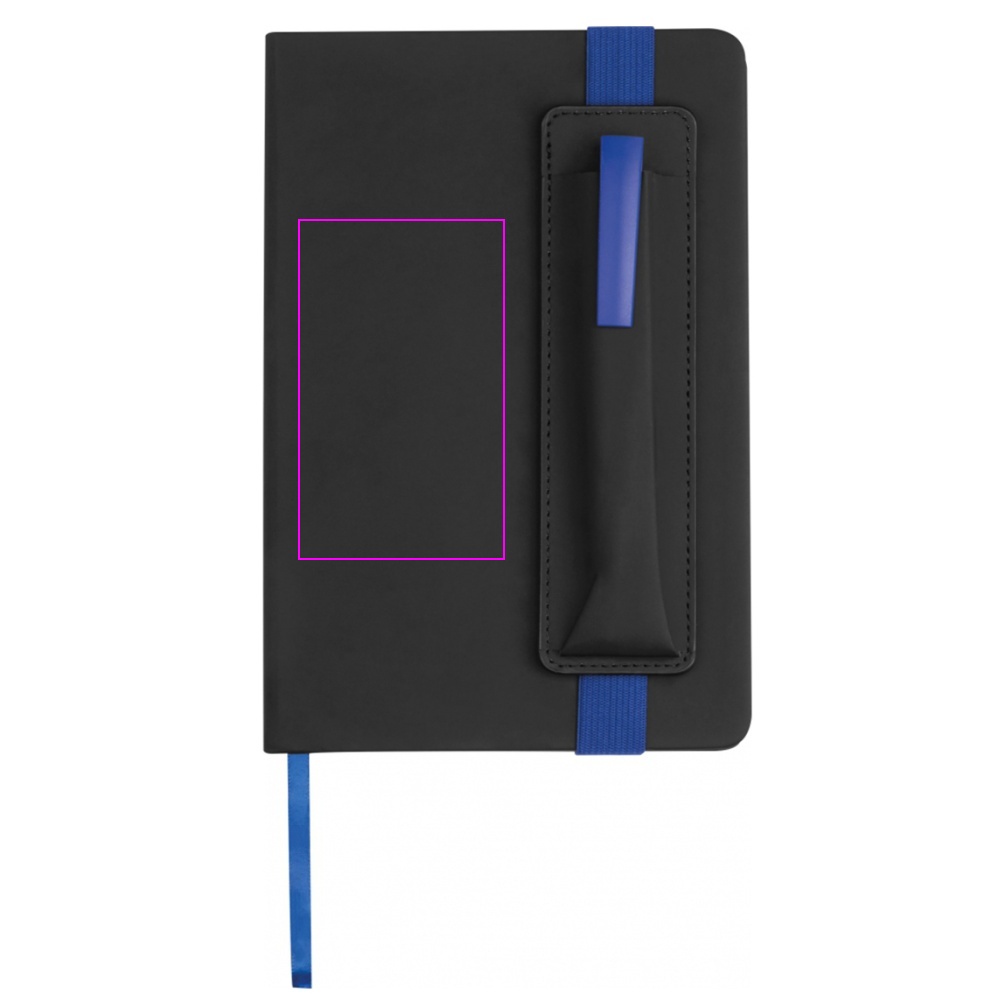 Notebook A5 lined with pen CARSON