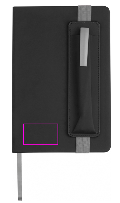 Notebook A5 lined with pen CARSON
