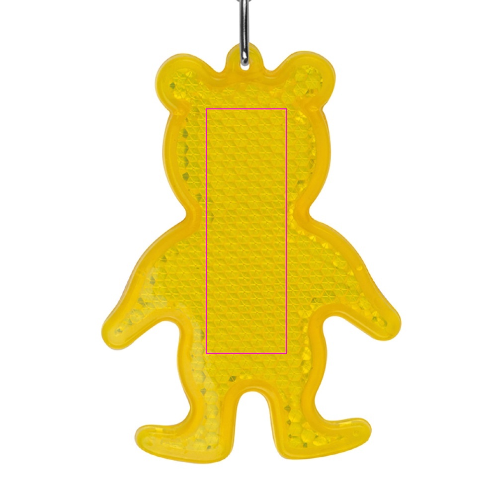 Reflective bear keyring VANESSA