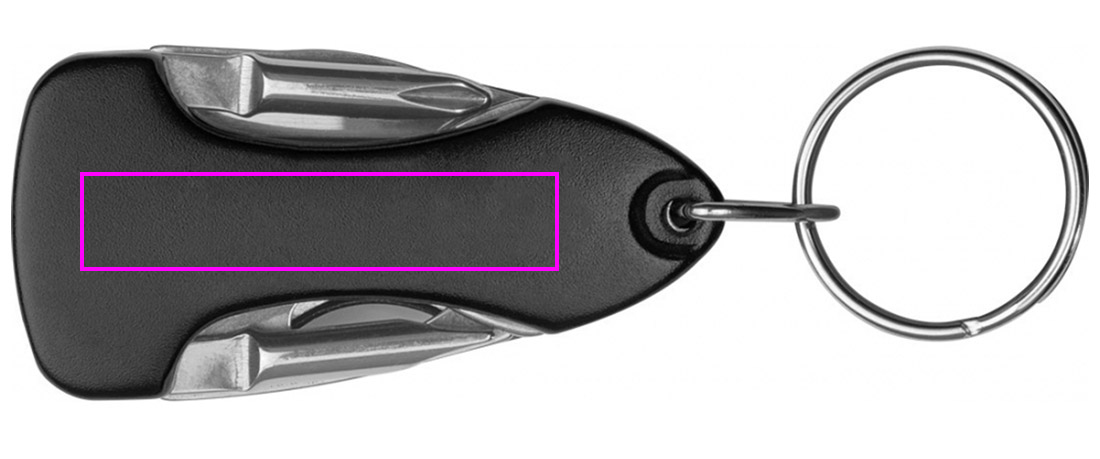 Multifunctional tool keyring INGEBORG