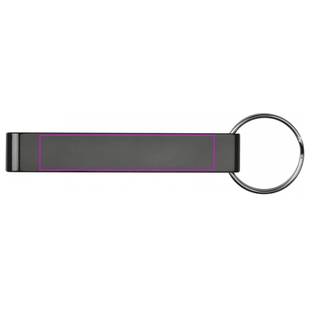 Metal bottle opener keyring ADRIANO