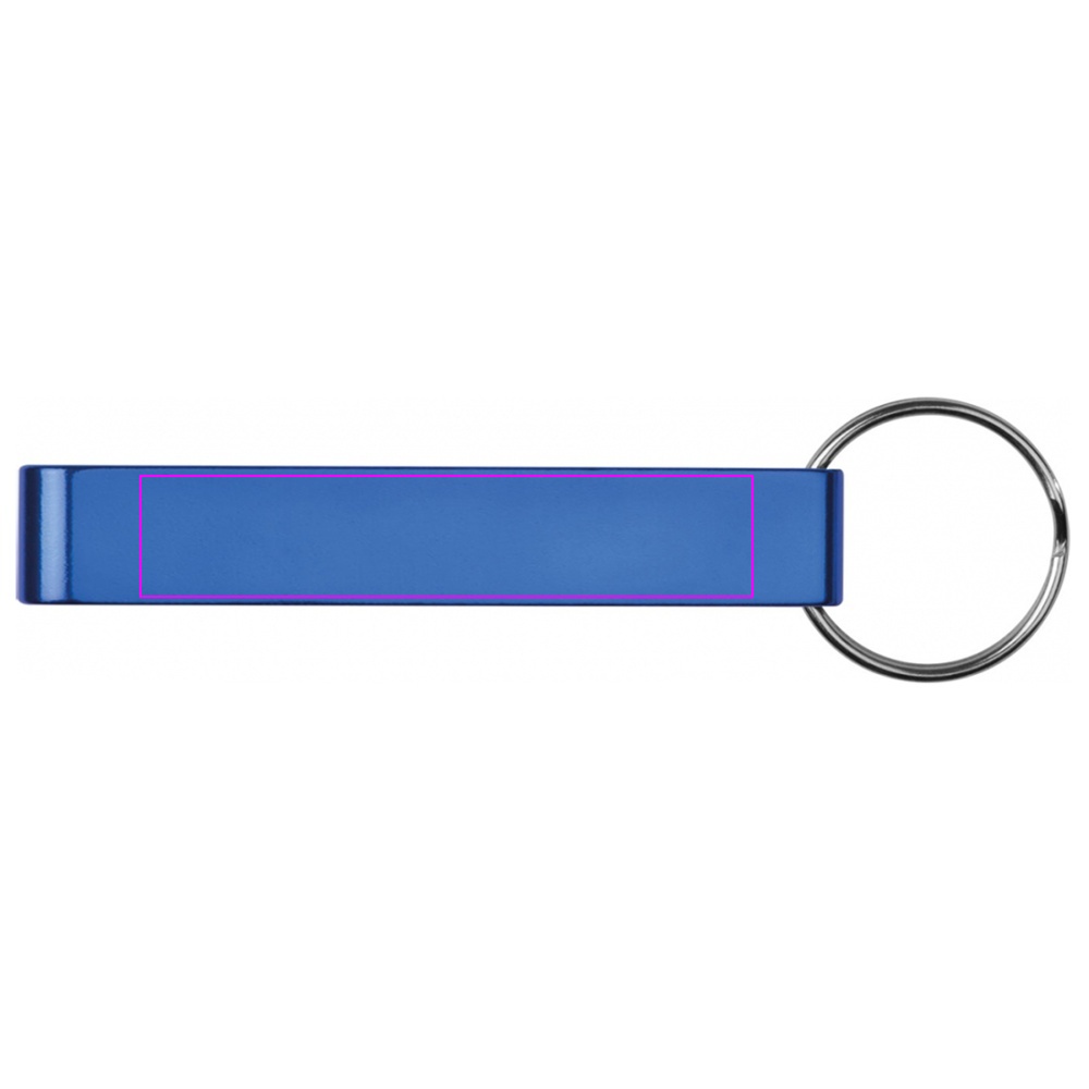 Metal bottle opener keyring ADRIANO