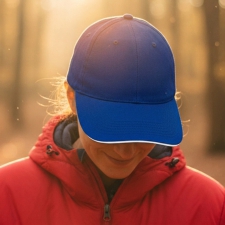 6-Panel Cotton Baseball Cap, 260 g/m² CURTIS