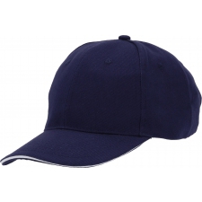 6-Panel Cotton Baseball Cap, 260 g/m² CURTIS