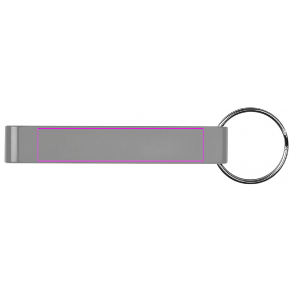 Metal bottle opener keyring ADRIANO