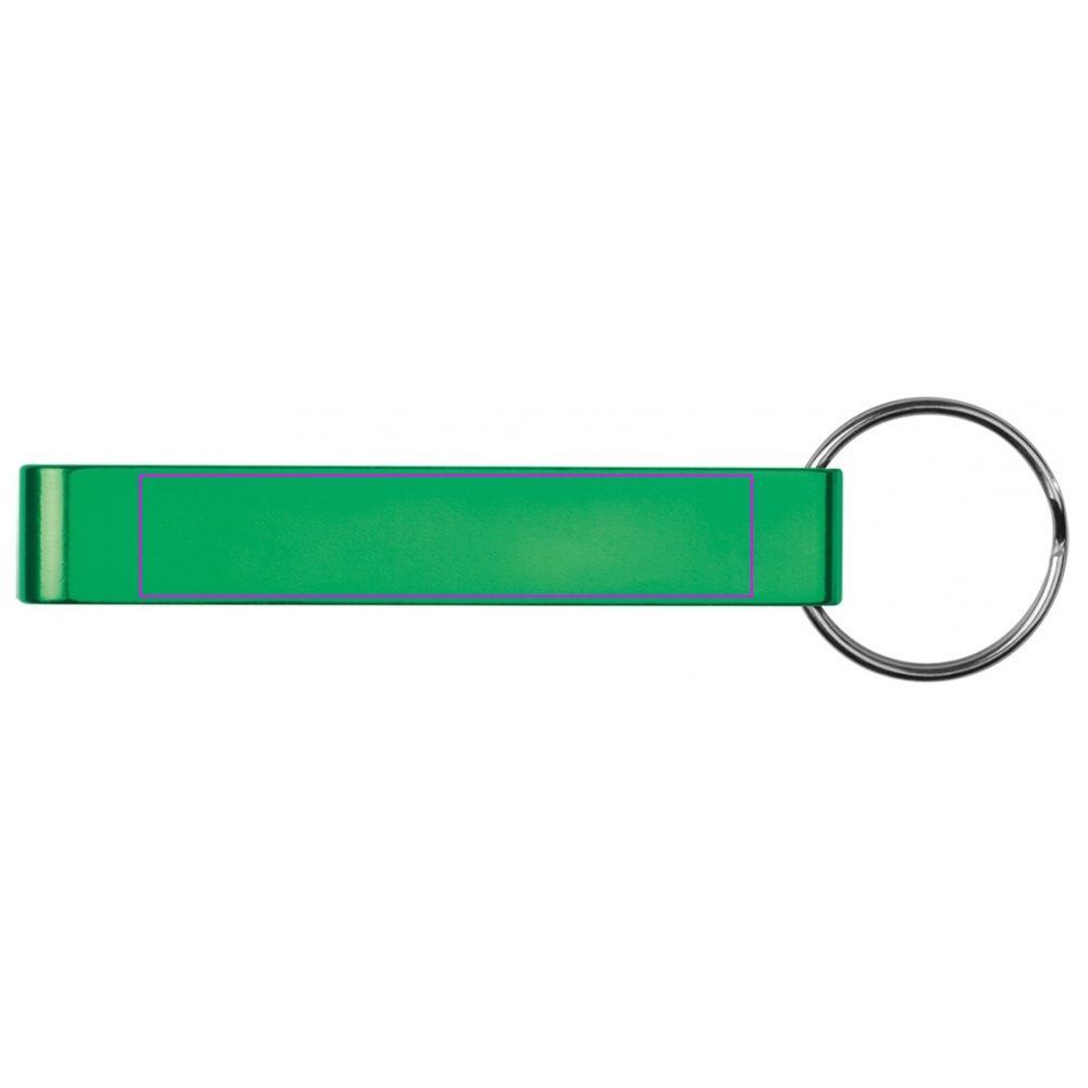 Metal bottle opener keyring ADRIANO