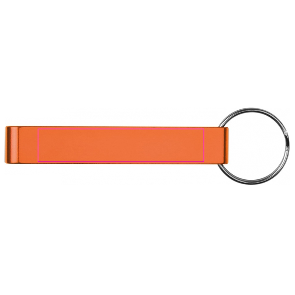 Metal bottle opener keyring ADRIANO