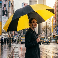 Automatic umbrella ø89 cm LEONARDO