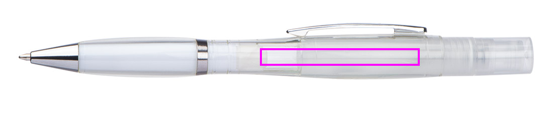 Plastic pen with sprayer SABINA