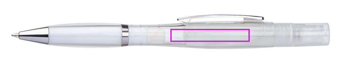 Plastic pen with sprayer SABINA