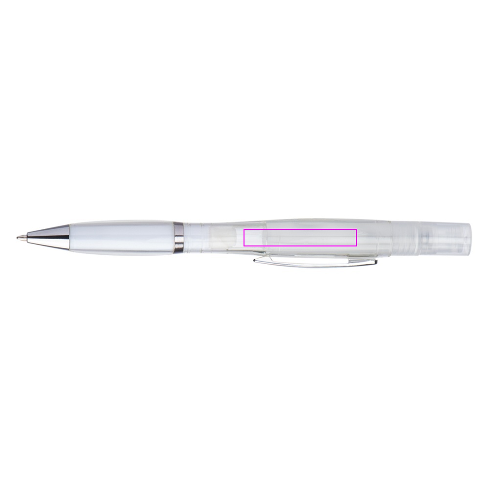 Plastic pen with sprayer SABINA
