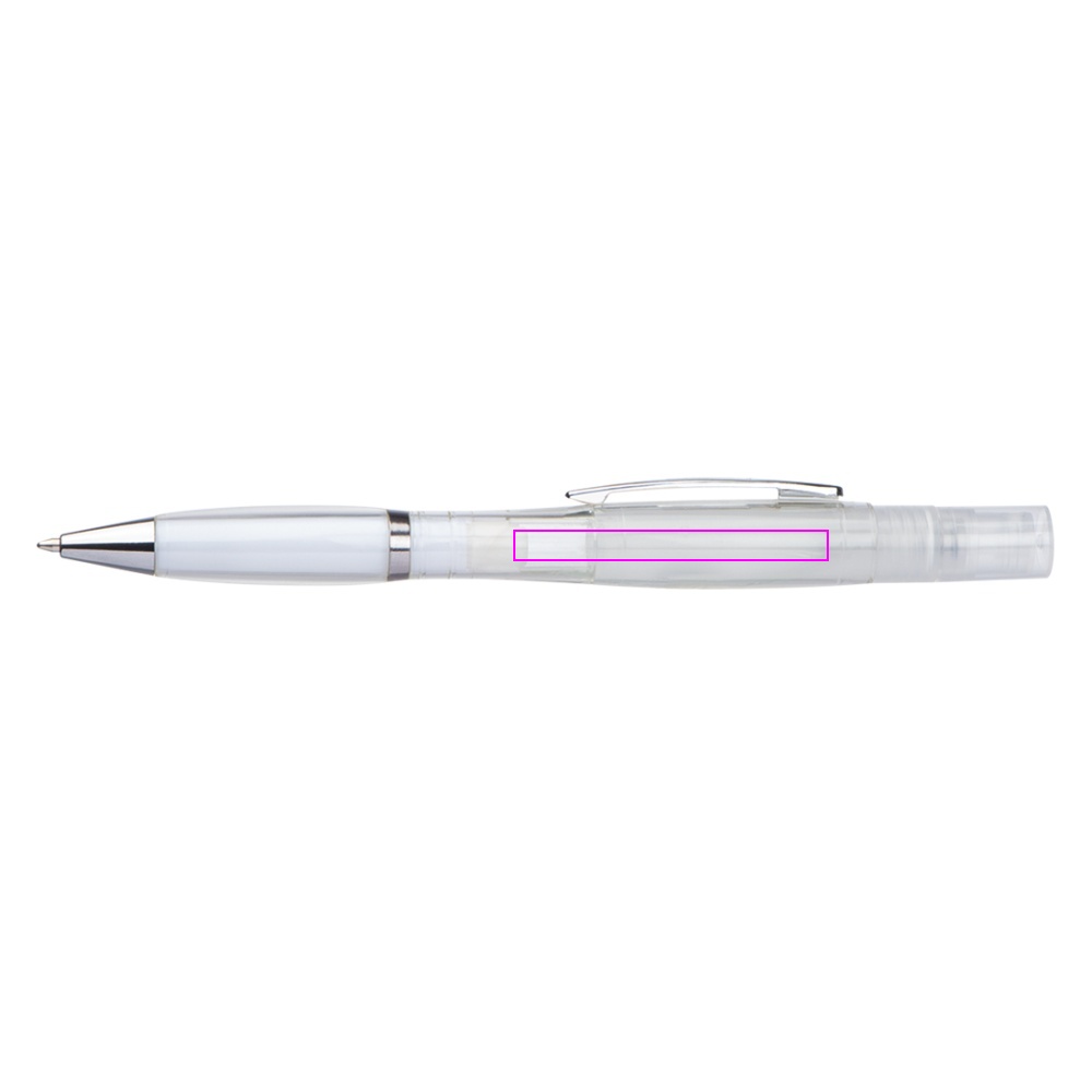 Plastic pen with sprayer SABINA