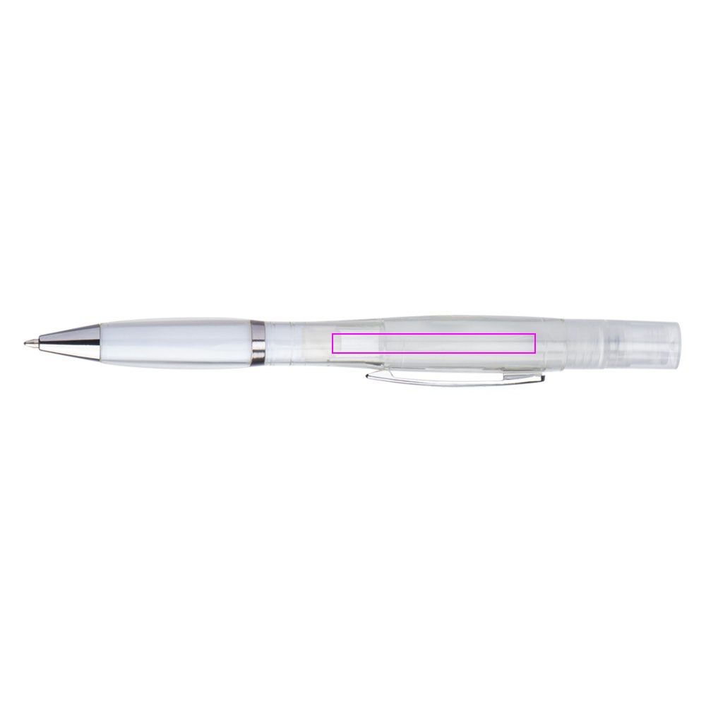 Plastic pen with sprayer SABINA