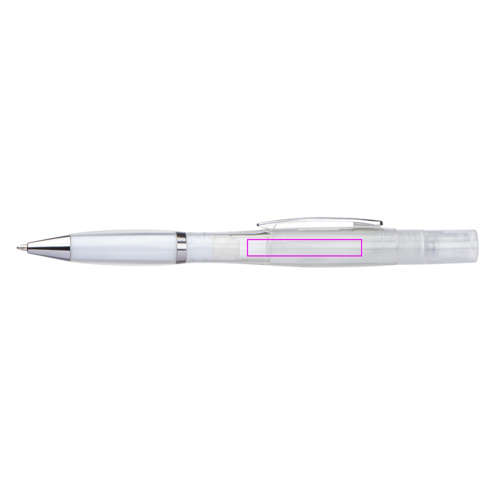 Plastic pen with sprayer SABINA