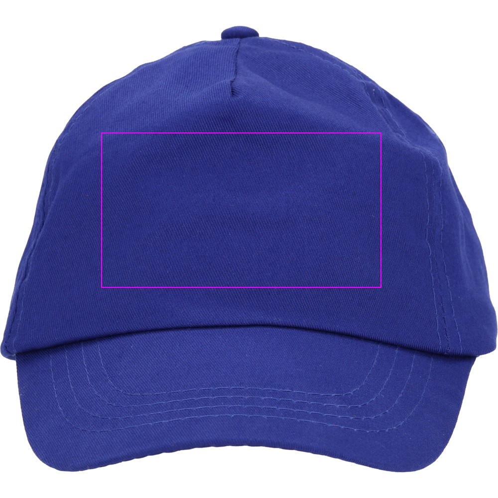 Cotton 5-panel baseball cap 170 g/m² MEGAN