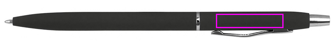 Metal pen soft touch CONCETTA