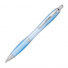 Transparent plastic pen JASMIN