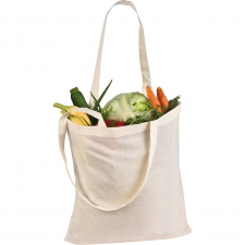 Cotton bag with long handles 140 g/m² GIOVANNI