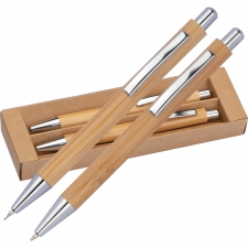 Writing set with pen and mechanical pencil SIEGLINDE