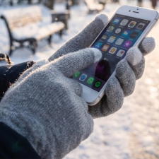 Winter smartphone gloves ANITA