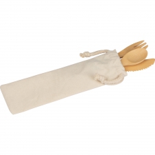 Bamboo cutlery set GREGOR
