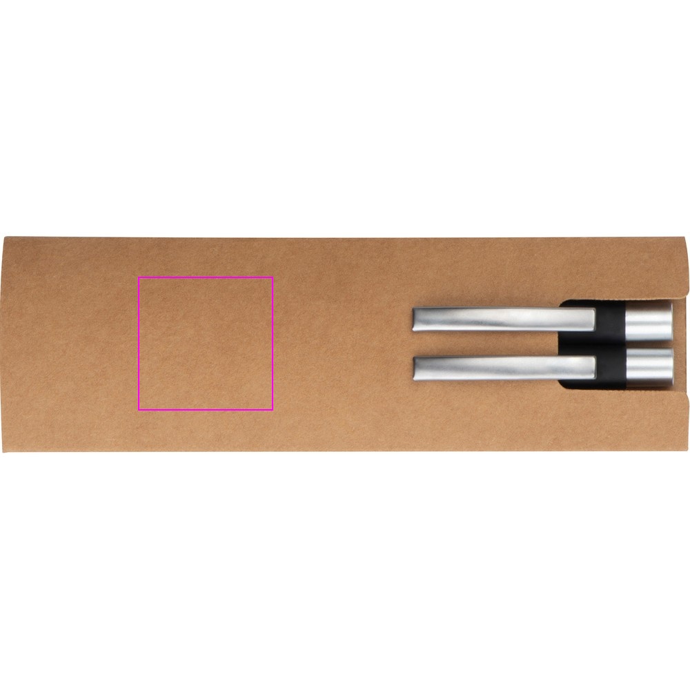 Writing set with pen and mechanical pencil IZABELA