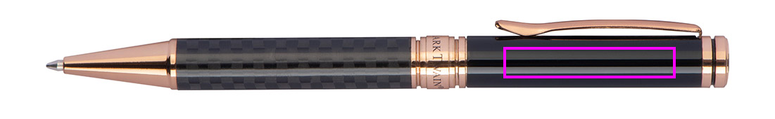 Writing set ballpen and fountain pen Mark Twain JAN