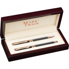 Writing set ballpen and fountain pen Mark Twain JAN