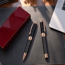 Writing set ballpen and fountain pen Mark Twain JAN