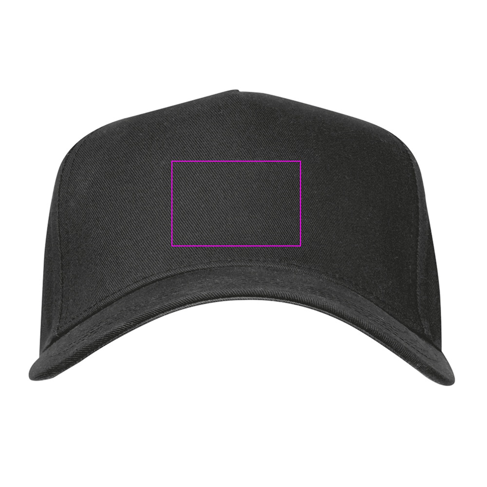 Cotton 5-panel baseball cap 290 g/m² AXEL