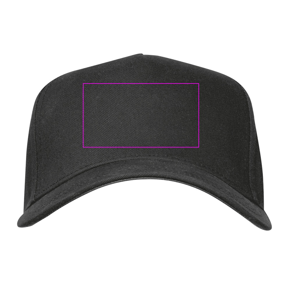 Cotton 5-panel baseball cap 290 g/m² AXEL