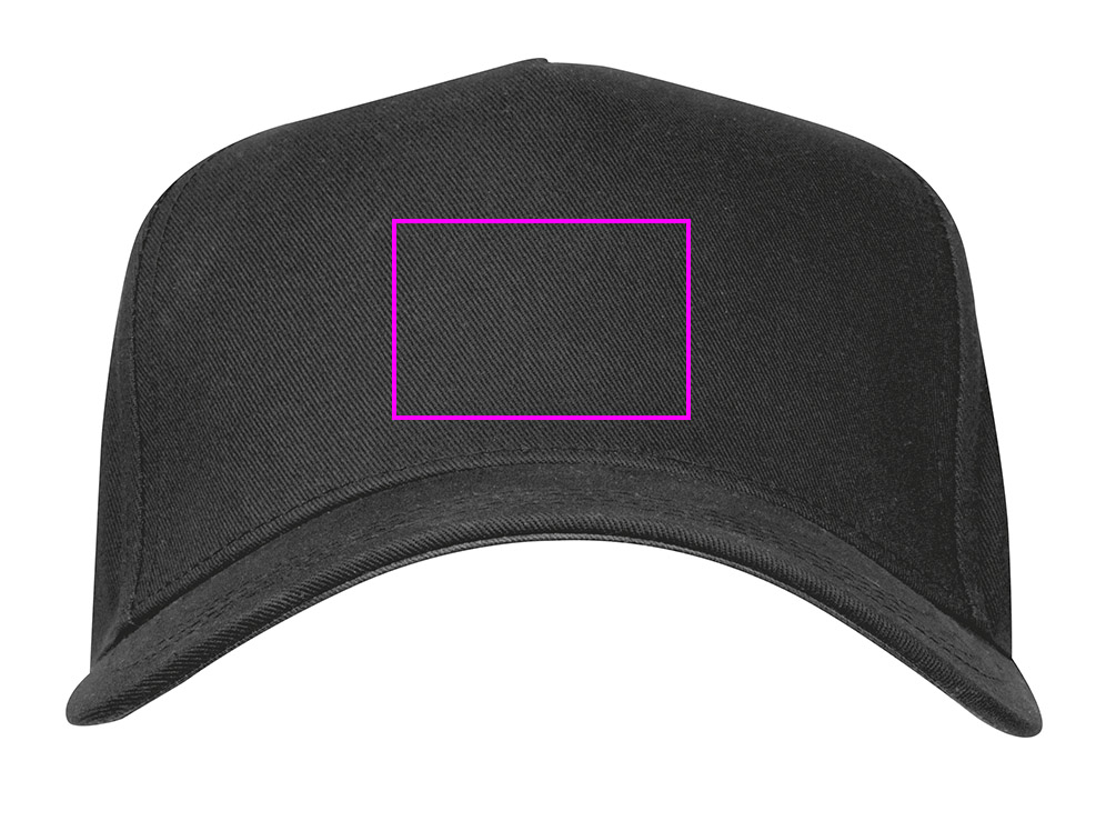Cotton 5-panel baseball cap 290 g/m² AXEL