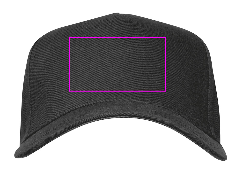 Cotton 5-panel baseball cap 290 g/m² AXEL