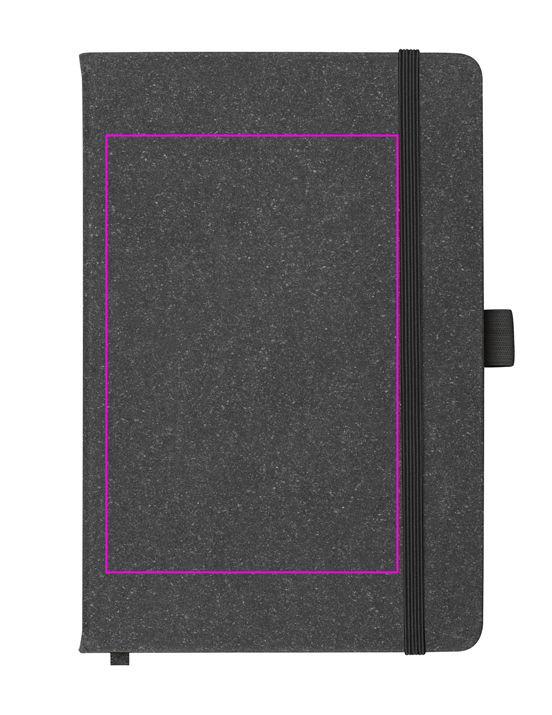 A5 lined notebook made of recycled leather TRACY