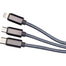 3in1 charging cable long 120 cm WINCENTY