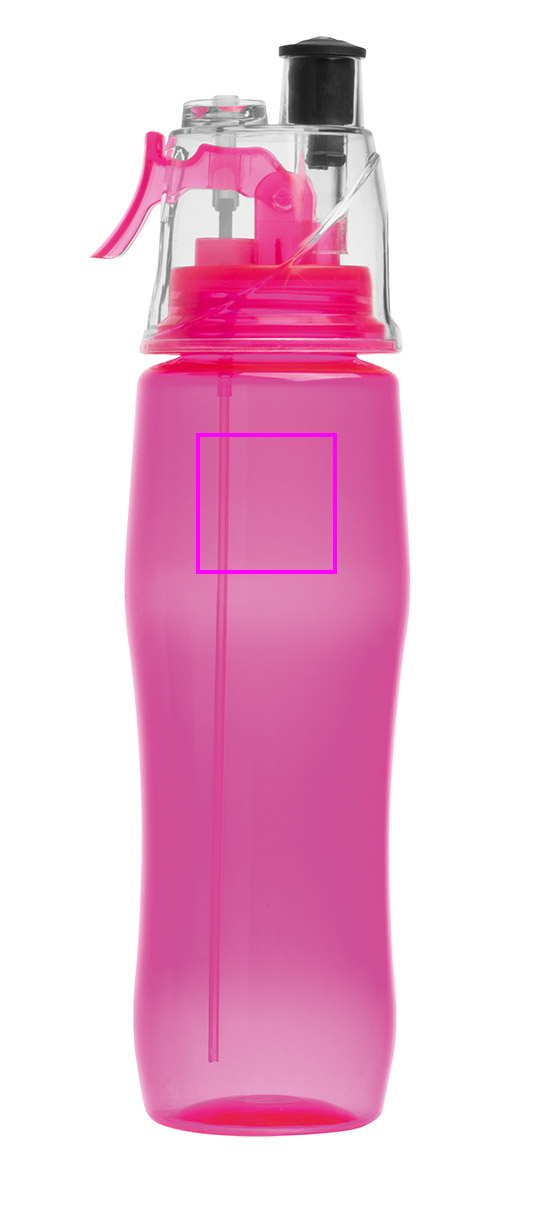 Plastic bottle with sprayer 700 ml ELEANOR